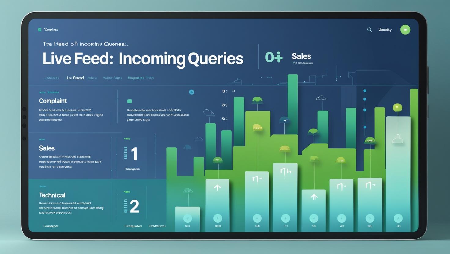 Customer service automation with ELIE dashboard view
