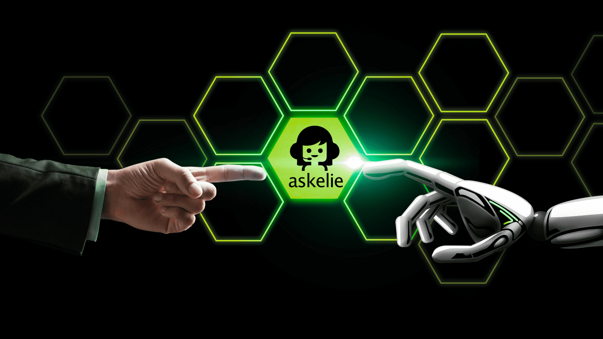 human side of hyperautomation team working with AI assistant