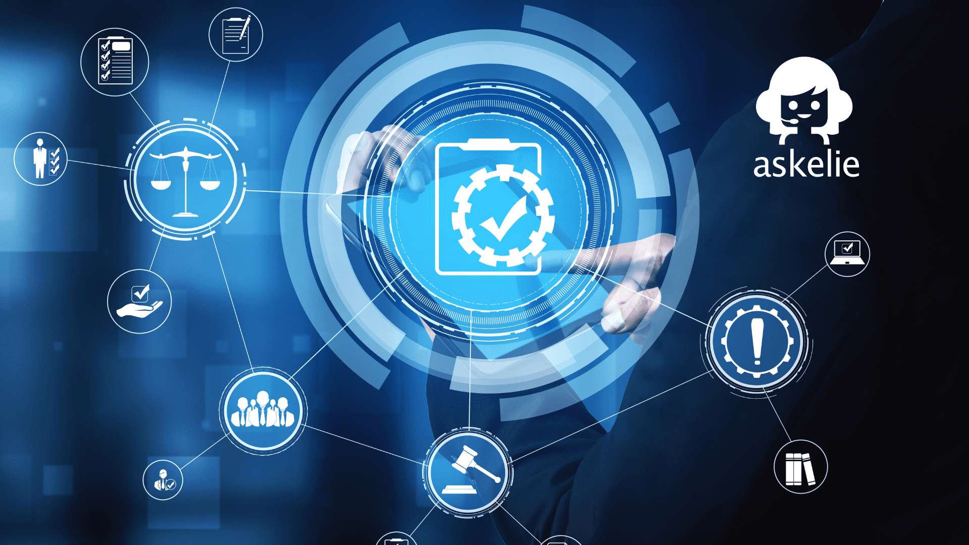 Private AI for regulated industries showing secure data environment concept