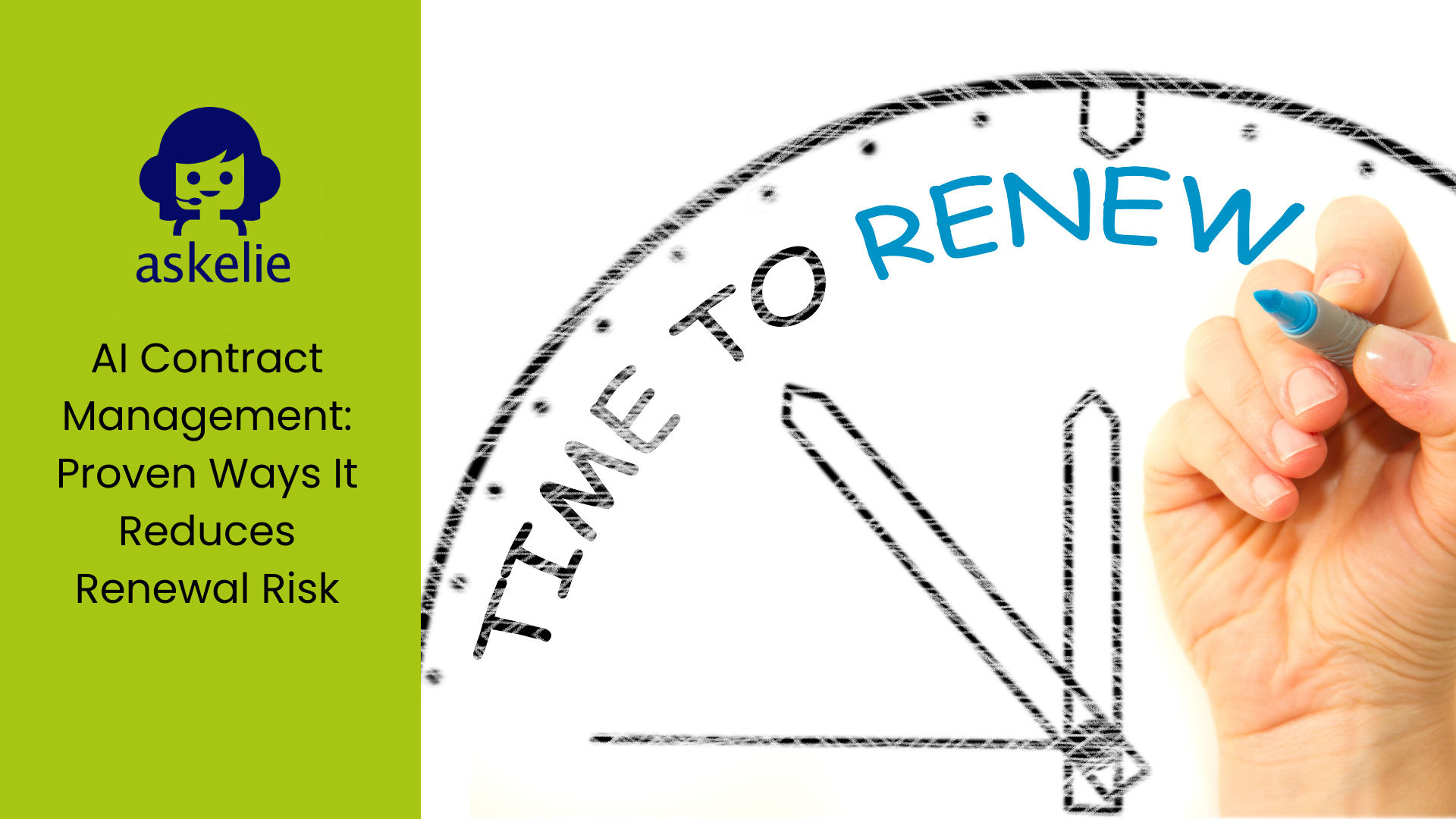 AI contract management highlighting renewal dates