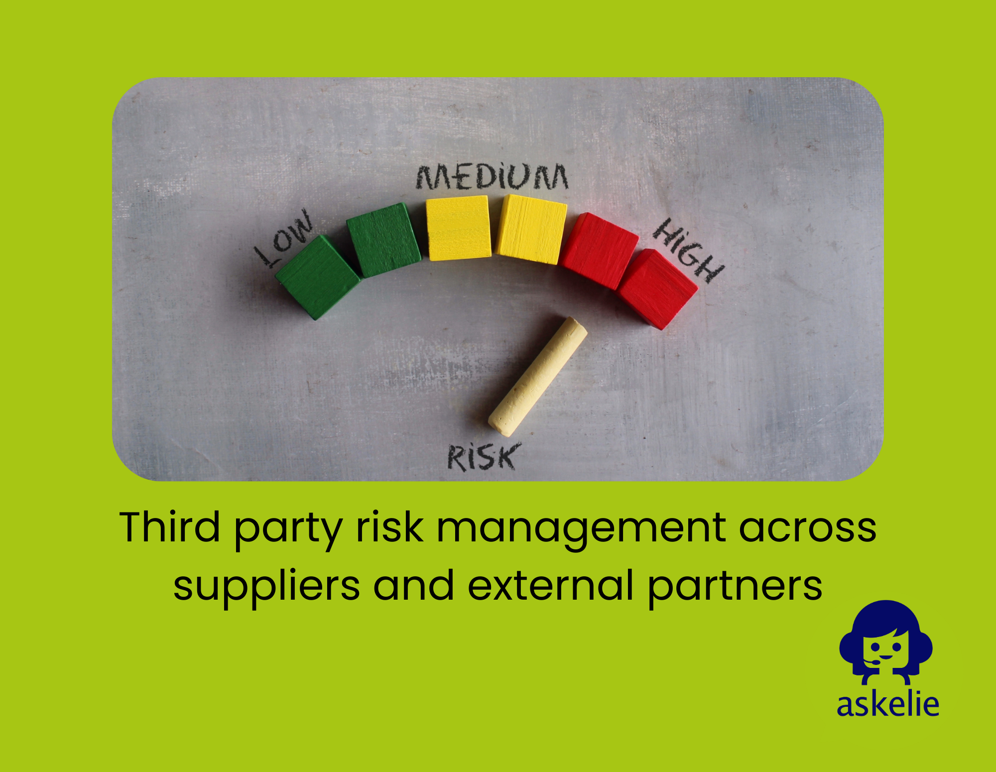 Third party risk management across suppliers and external partners