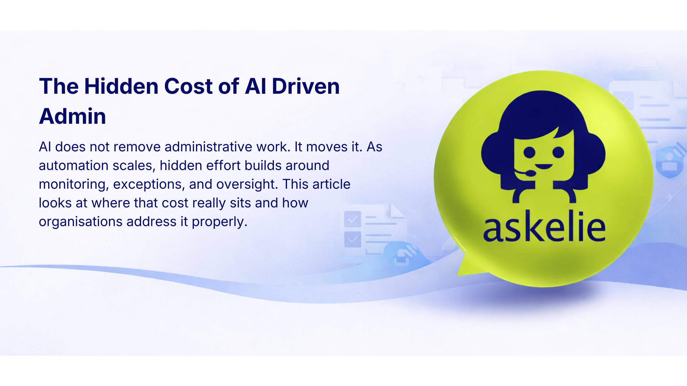 AI driven admin and automation oversight