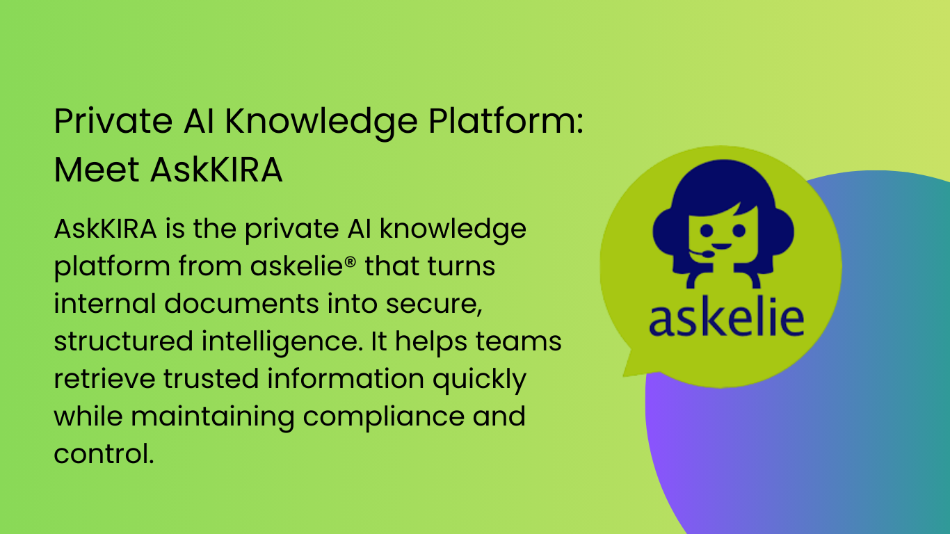 Private AI knowledge platform AskKIRA