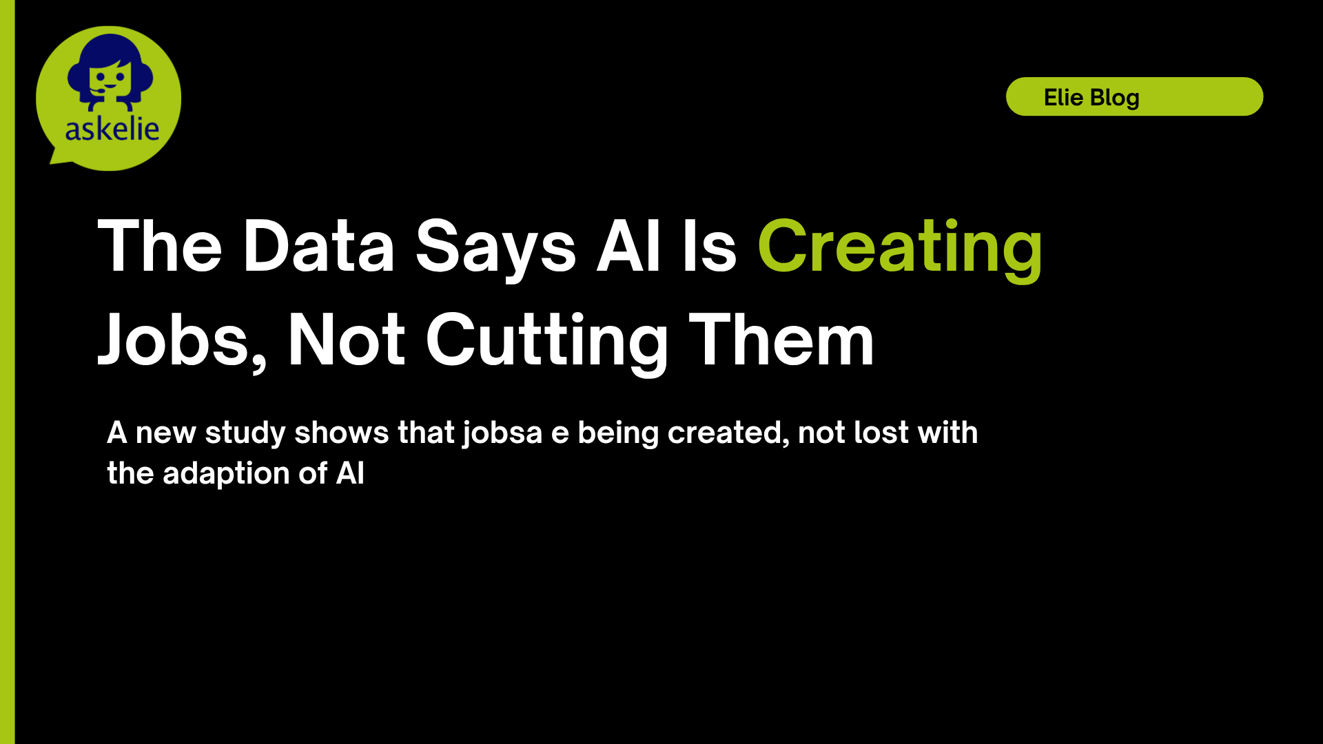 AI job growth
