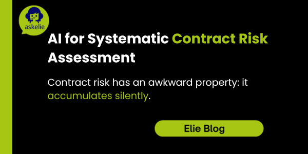 AI for Systematic Contract Risk Assessment