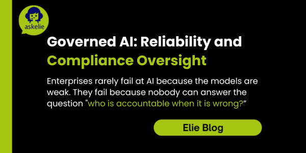 Team collaborating on AI governance framework for enterprise compliance